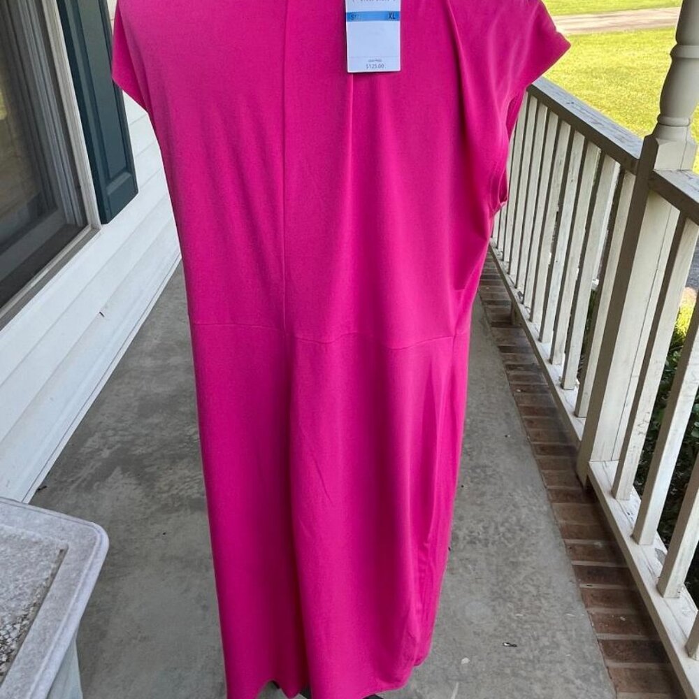 Michael Kors Electric Pink Dress Size XL - Picture 3 of 5